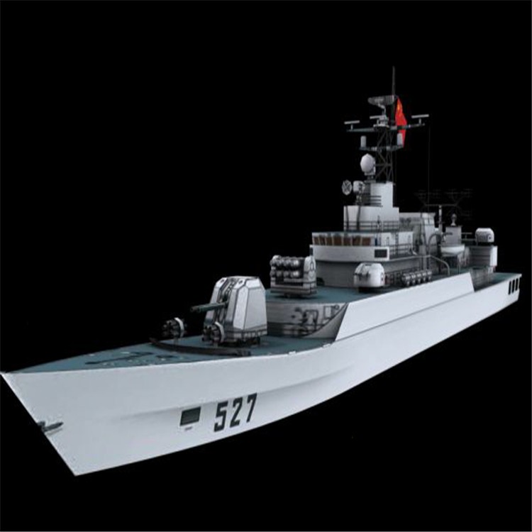 镜湖3d护卫舰模型